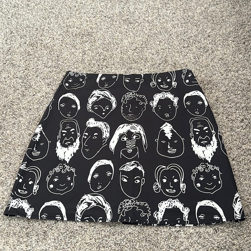 NWT SHEKOU WOMENS UNIQUE SKIRT